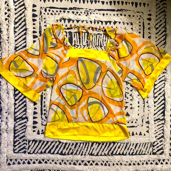 Tops - SALE Colorful sheer top